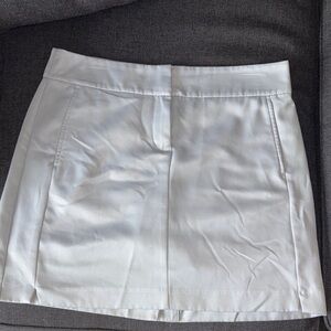 White Mini Skirt